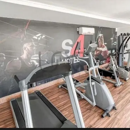 S4 Hotel Aguas Claras Brasilia Flat Particular Fora Do Pool Sem Cafe Com Garagem Exterior foto