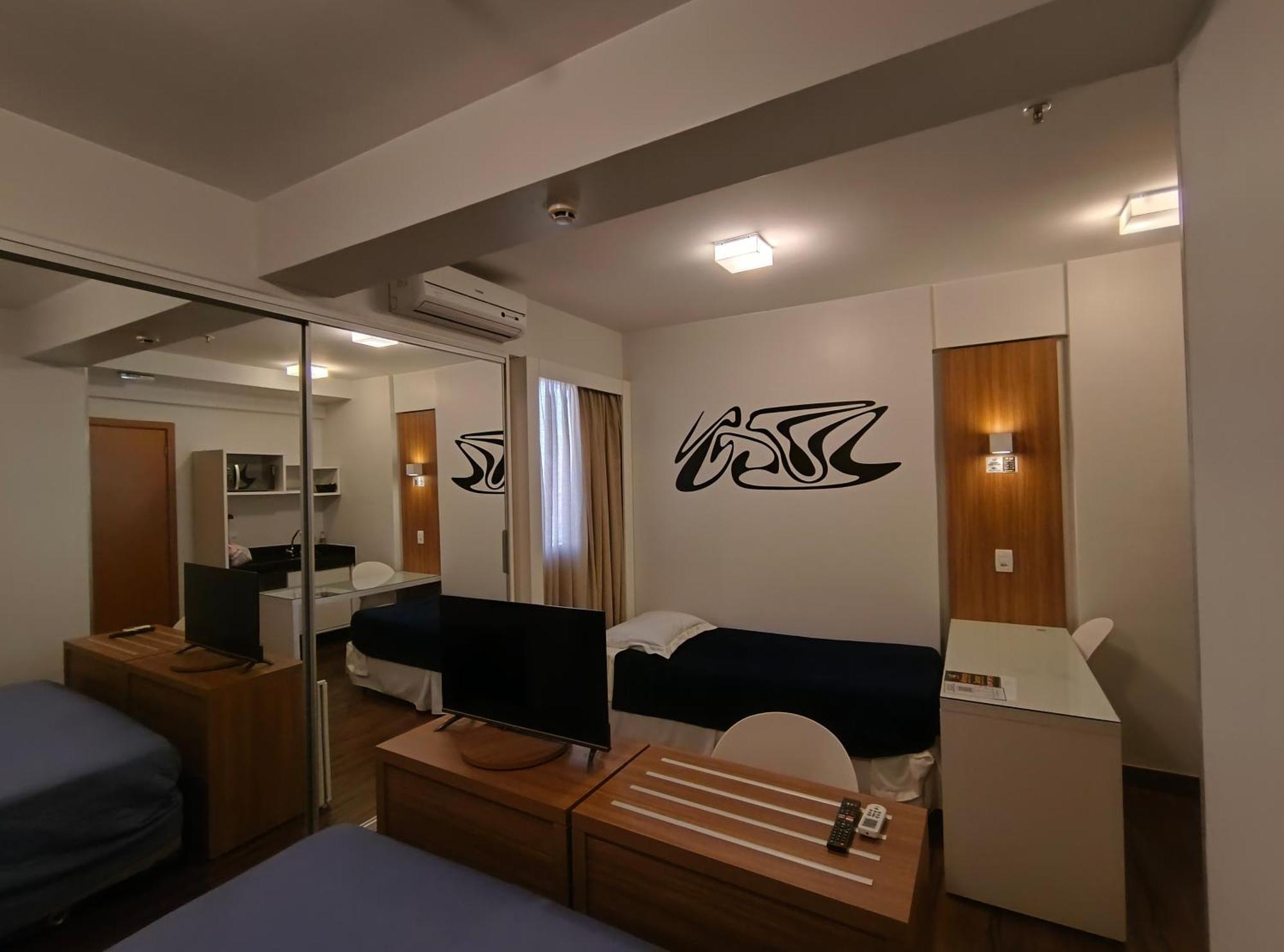 S4 Aguas Claras Flat Particular Fora Do Pool Sem Cafe Com Garagem *